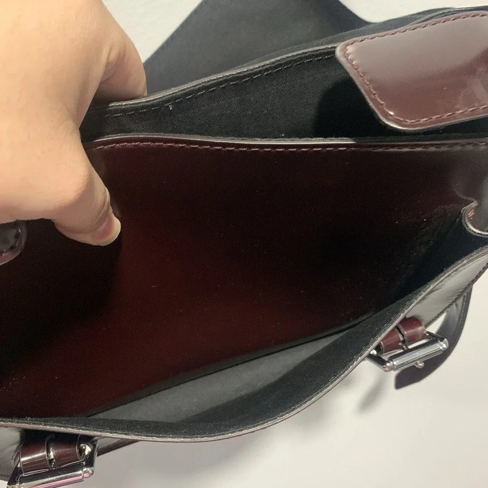 Dr. Martens 11 Inch Vegan Messenger Bag Cherry Red Oxford Crossbody